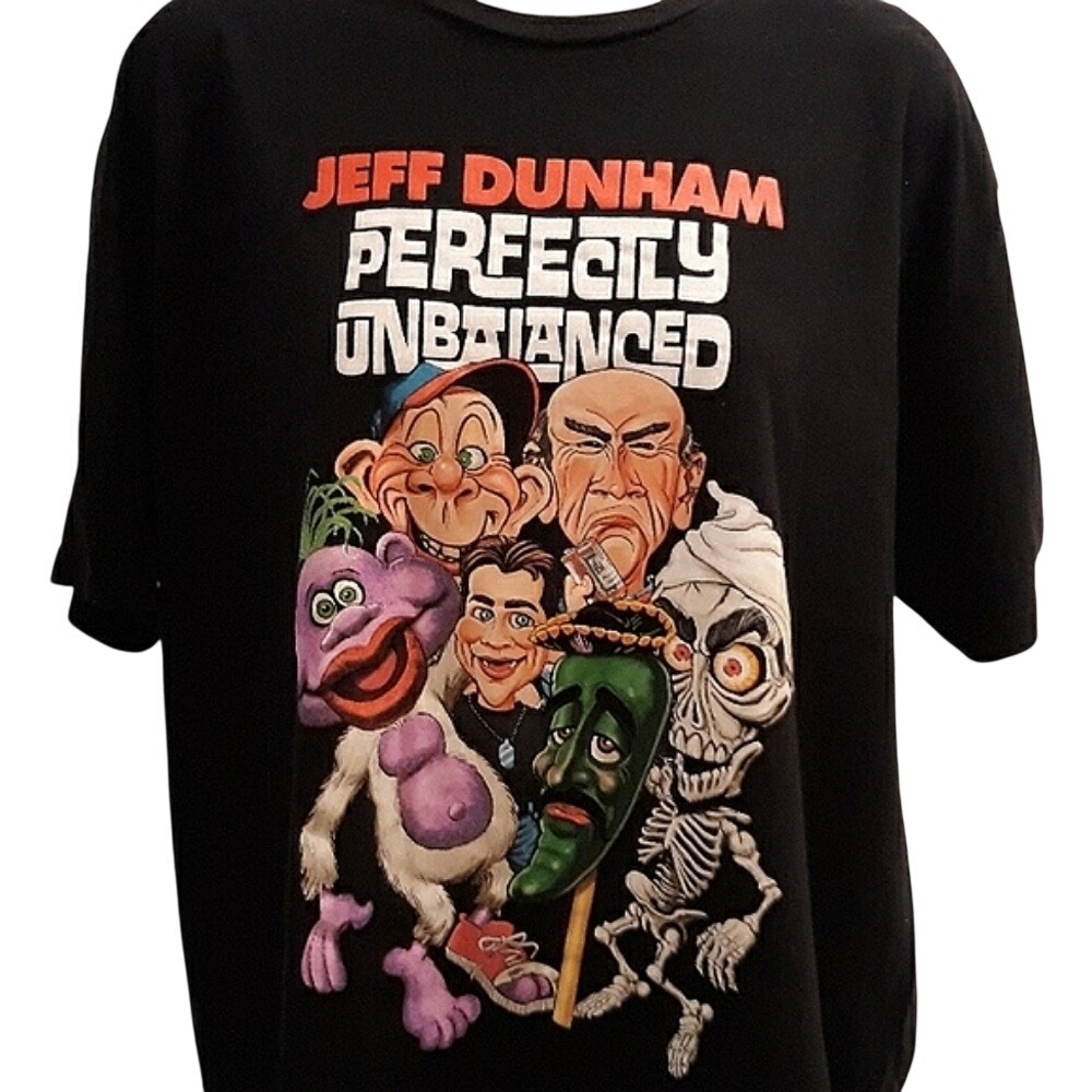 Jeff Dunham Perfectly Unbalanced Mens XXL Walter Peanut Achmed